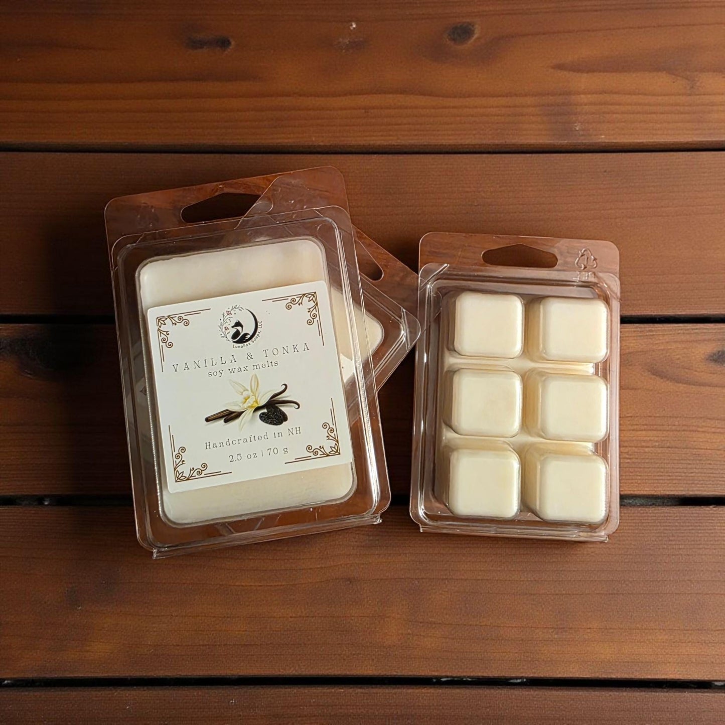 Vanilla and Tonka soy wax melts