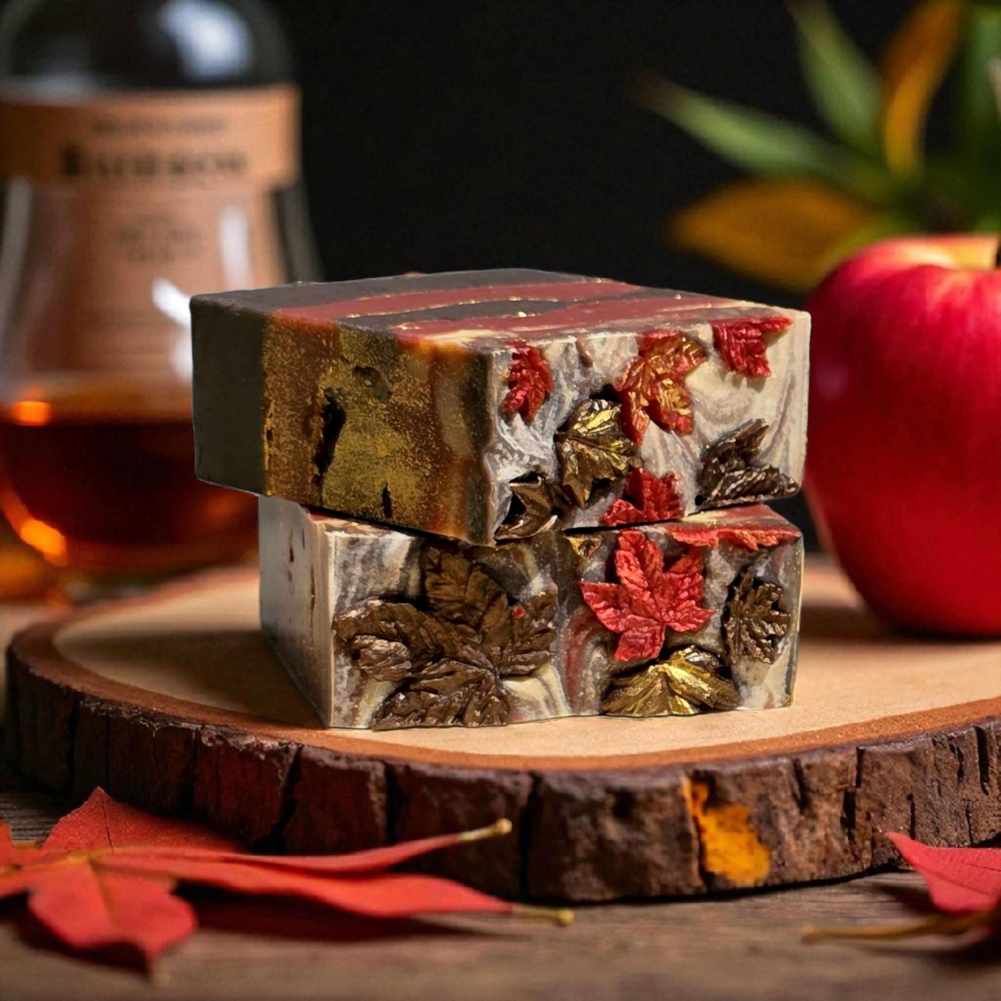 Apple Bourbon Soap
