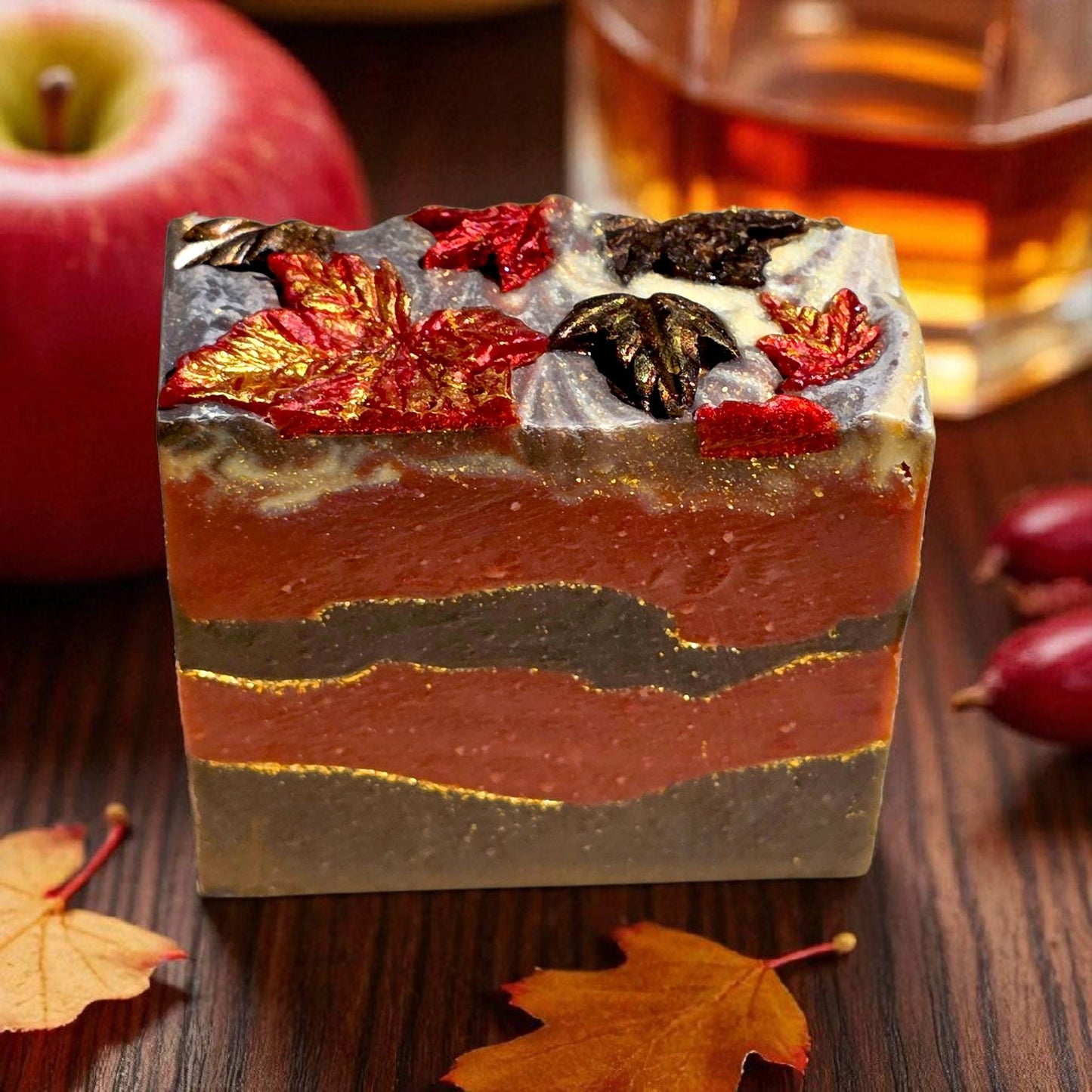 Apple Bourbon Soap