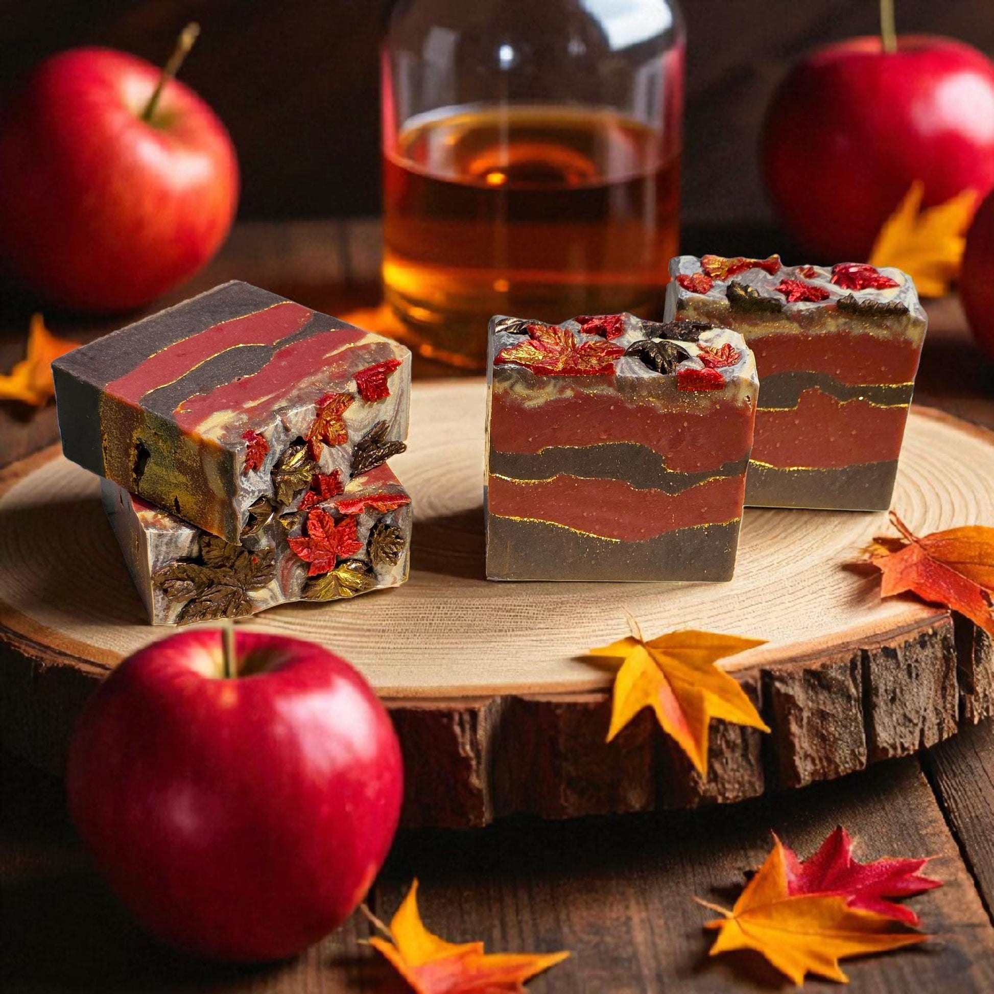Apple Bourbon Soap