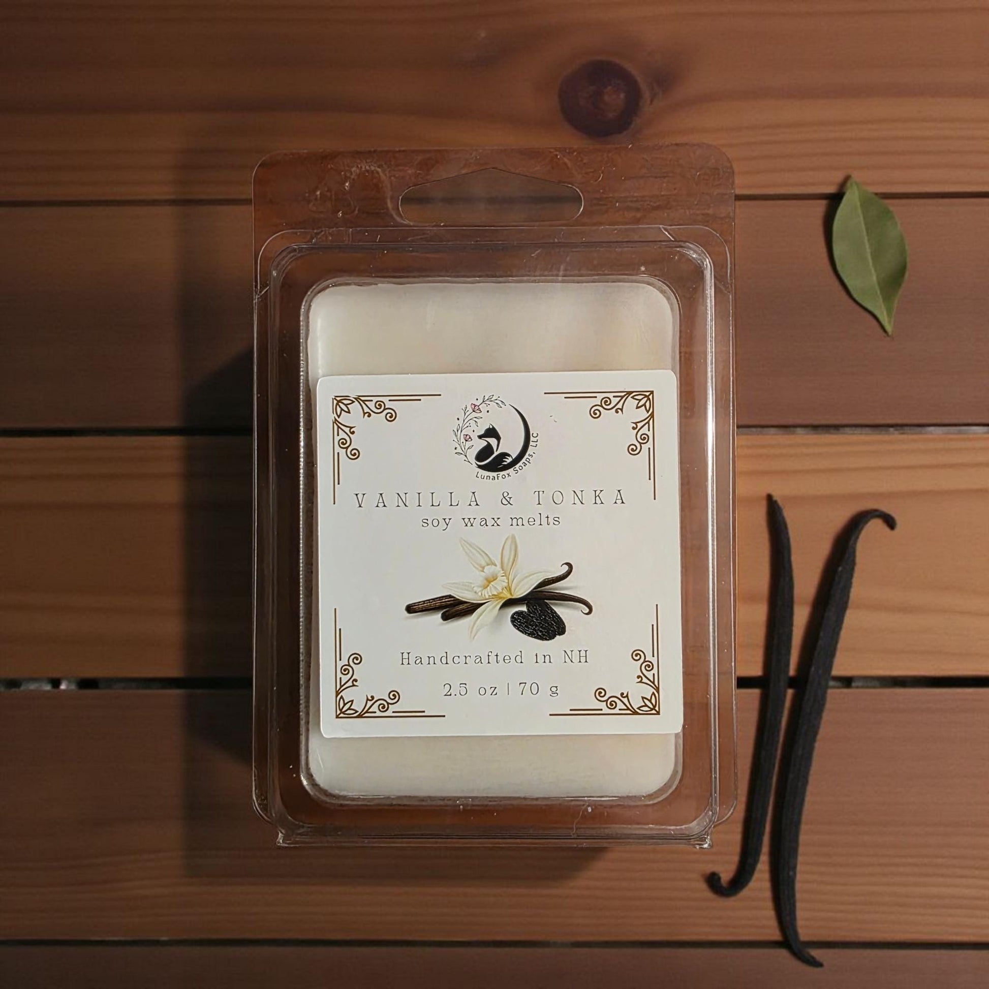 Vanilla and Tonka soy wax melts