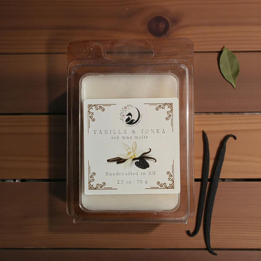 Vanilla and Tonka soy wax melts