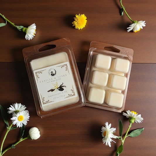 Vanilla and Tonka soy wax melts