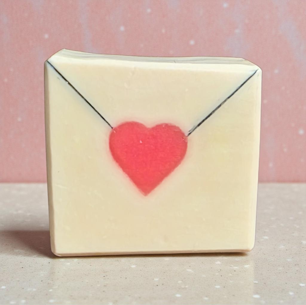 Love Letter Soap | Shea Butter, Cocoa Butter Moisturizing Bar