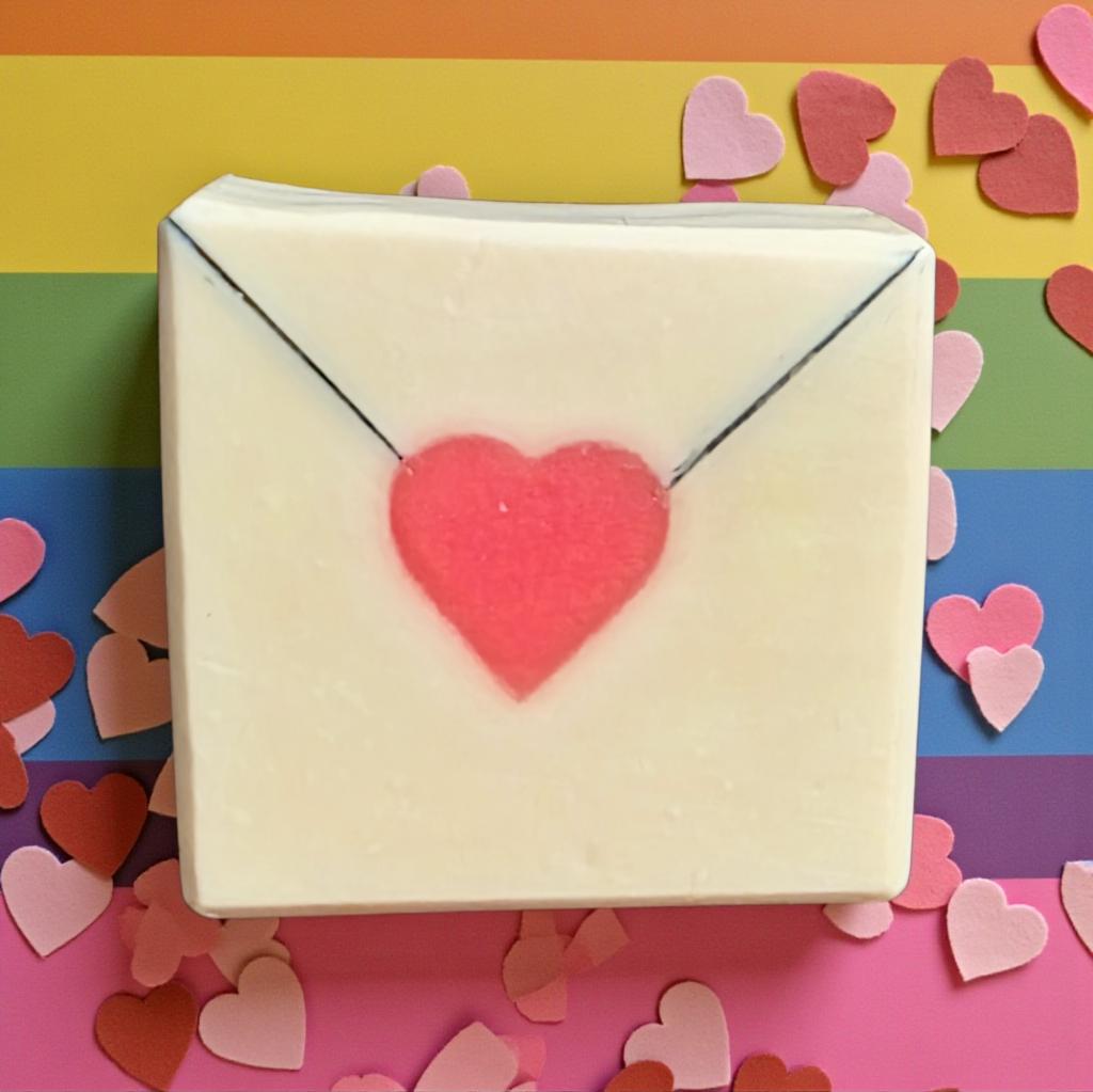 Love Letter Soap | Shea Butter, Cocoa Butter Moisturizing Bar