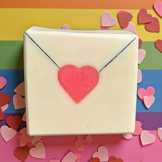 Love Letter Soap | Shea Butter, Cocoa Butter Moisturizing Bar