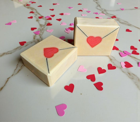Love Letter Soap | Shea Butter, Cocoa Butter Moisturizing Bar