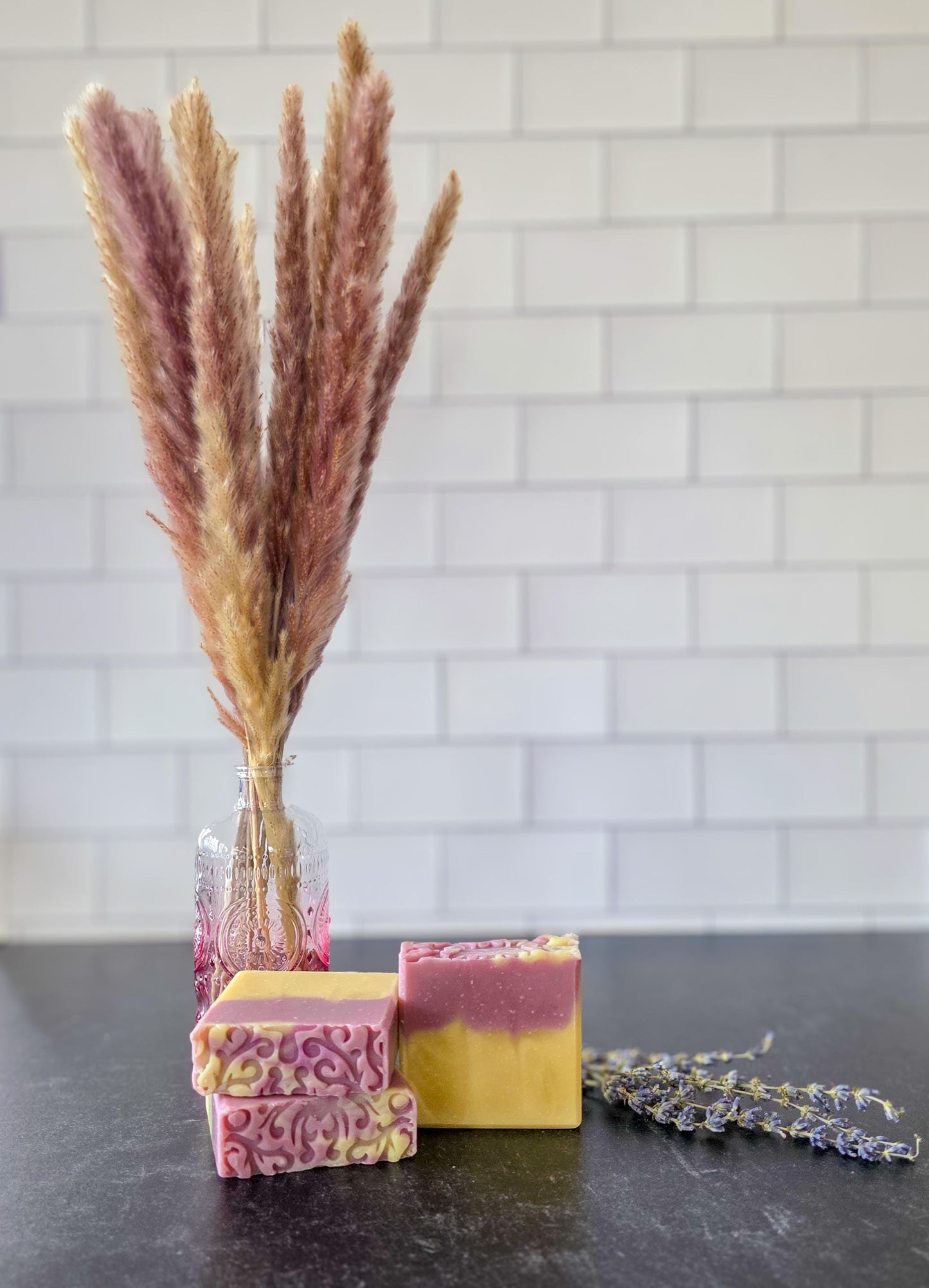 Sunshine Lullaby Soap | Lavender Lemon Soap | Handmade Natural Soap | Relaxing Aromatherapy Bar | Moisturizing Artisan Soap