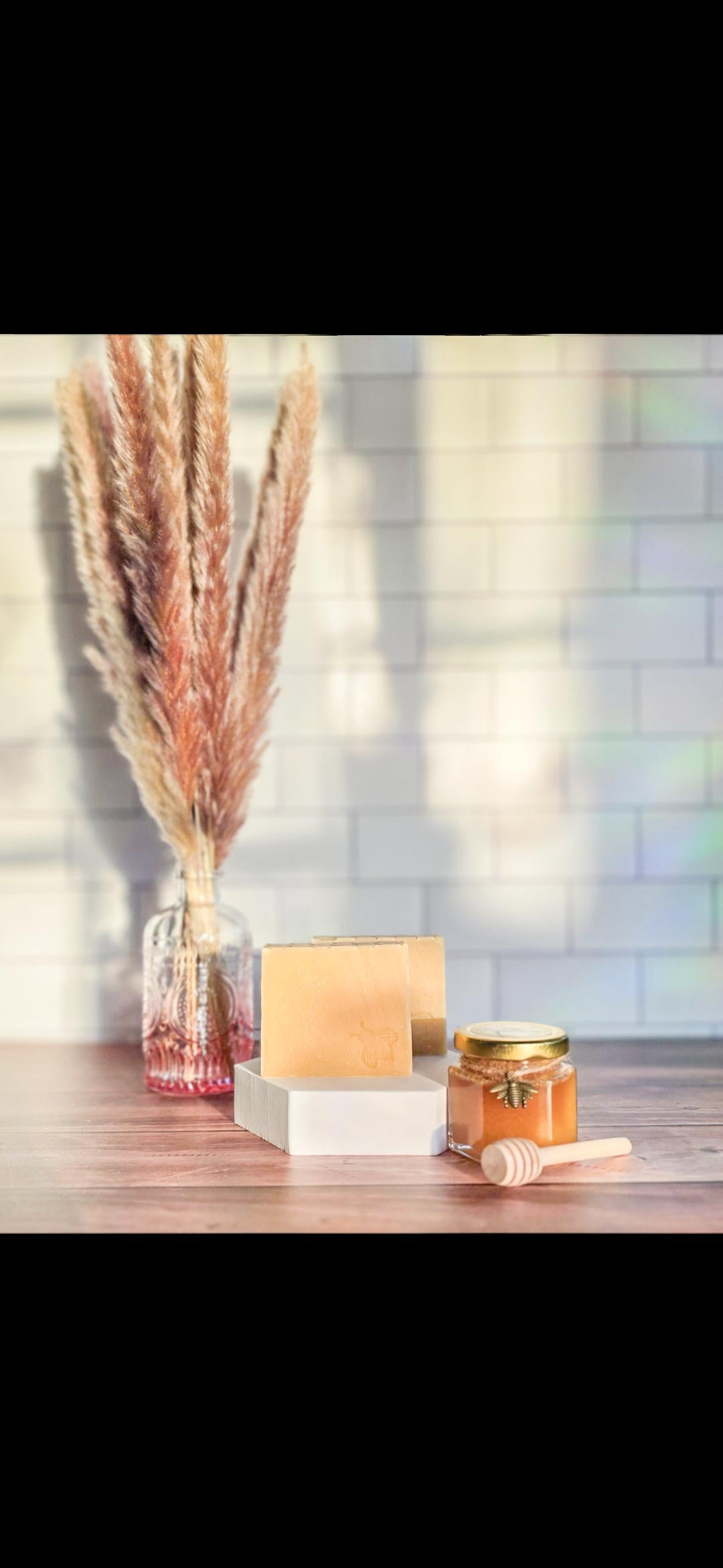 Bee’s Knees Goat Milk and Honey Soap Bar | Shea Butter for Sensitive Skin