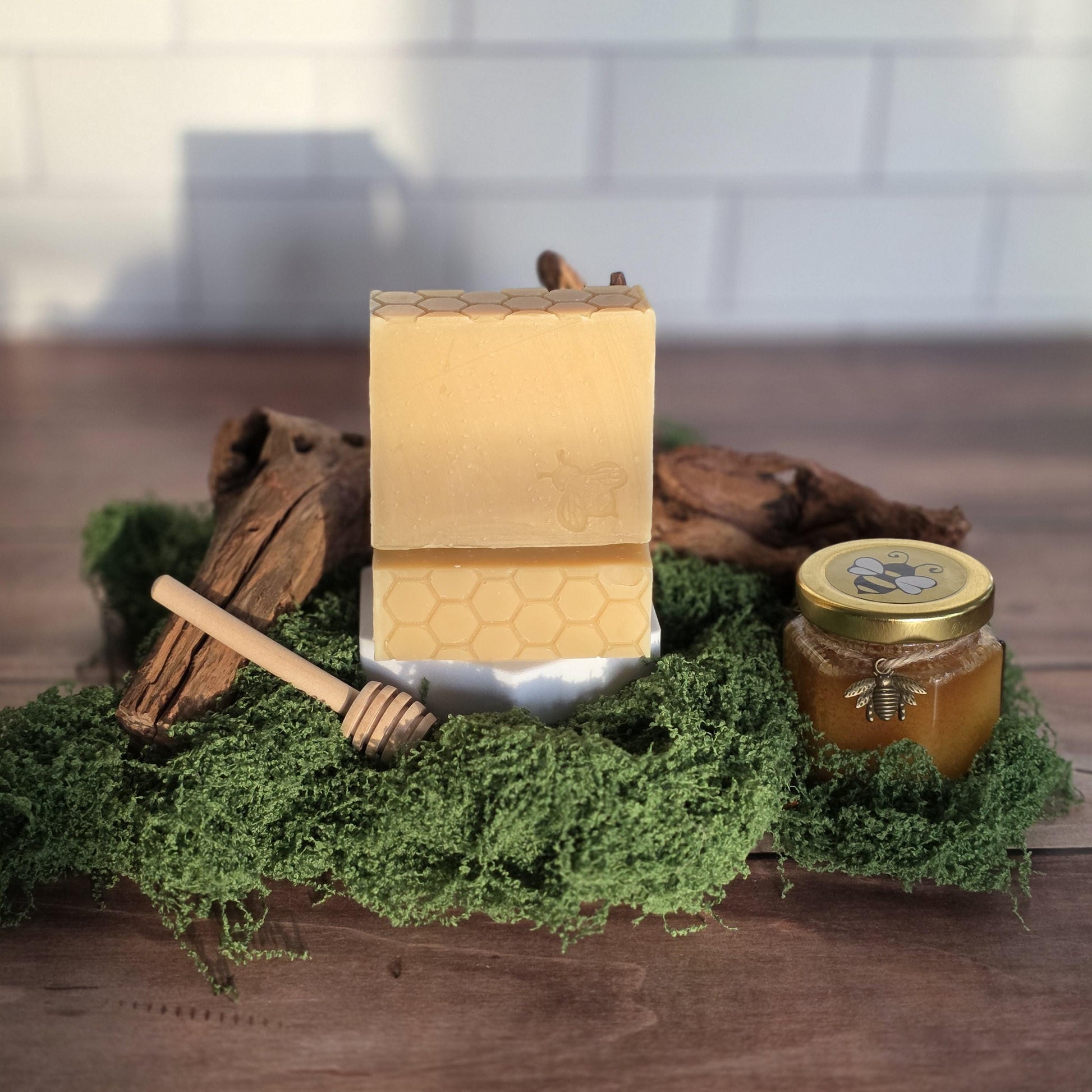 Bee’s Knees Goat Milk and Honey Soap Bar | Shea Butter for Sensitive Skin