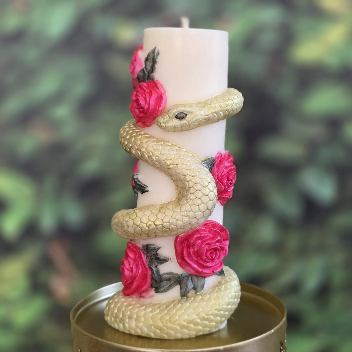 Temptation | Soy Wax Candle | Snake Candle
