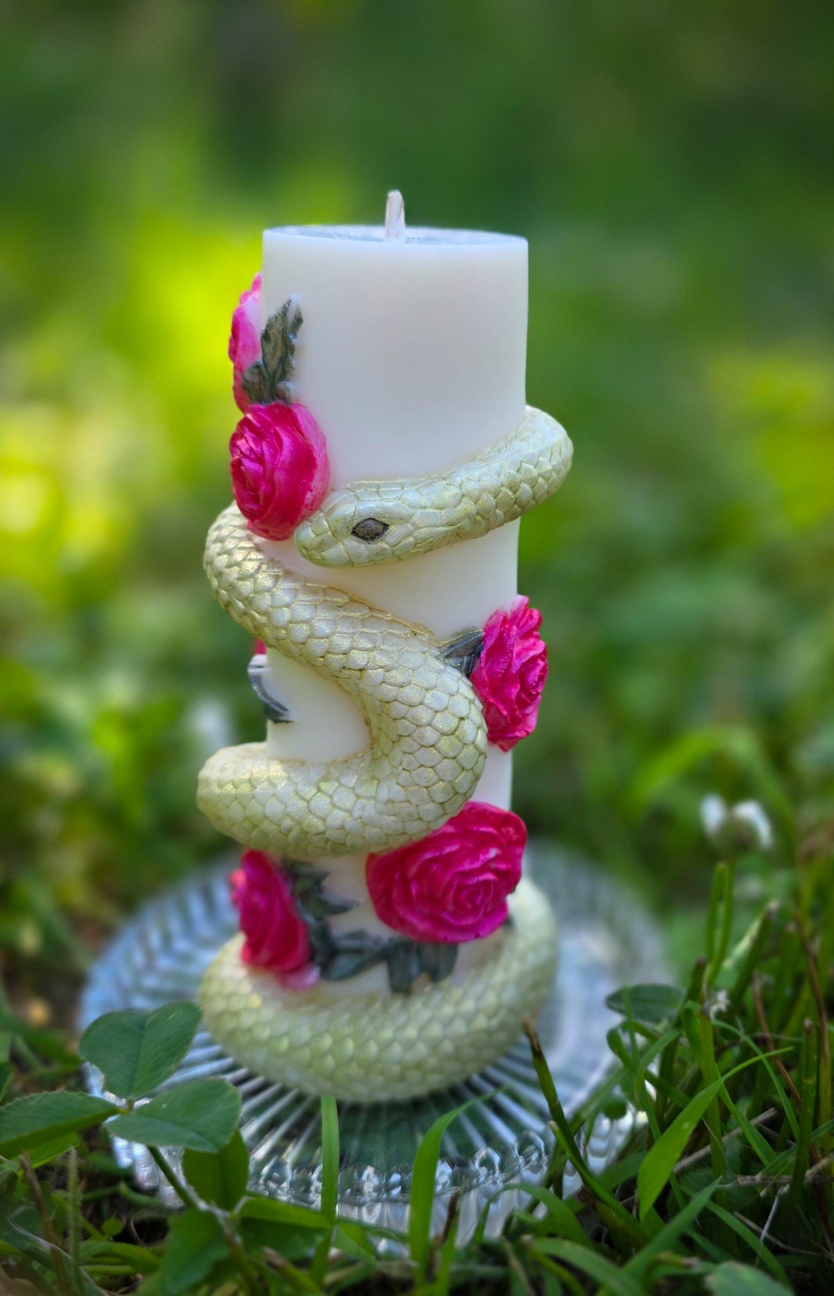 Temptation | Soy Wax Candle | Snake Candle